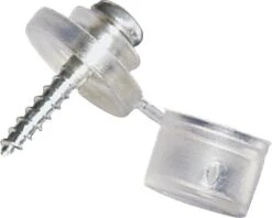 Gutta Schroeven Met Afdichtringen En Kap Verzinkt 5 X 25 Mm Pak = 20 St