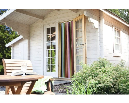 CONACORD Deurgordijn Pvc Strepen Meerkleurig 90x200 Cm 2 CONACORD Deurgordijn Pvc Strepen Meerkleurig 90x200 Cm - Afbeelding 2