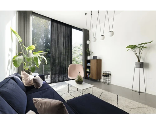 DEGOR Deurgordijn Kunststof Art 91 Zwart 90x210 Cm 2 DEGOR Deurgordijn Kunststof Art 91 Zwart 90x210 Cm - Afbeelding 2