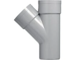 MARTENS T-stuk, PVC, 2 X Lijmmof 1 X Spie, 45°, 75 Mm