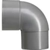 MARTENS Bocht Verjongd, Hwa, PVC, 1 X Lijmmof, Grijs, 87°, 100 Mm