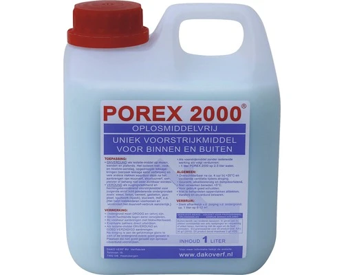 POREX Isolerende Voorstrijk 2000 1 L 1 POREX Isolerende Voorstrijk 2000 1 L