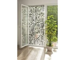 CONACORD Deurgordijn Kunststof Grijs/zwart/wit 90x200 Cm -Binnenafbouw DV 8 4644636 02 4c DE 20190313081700