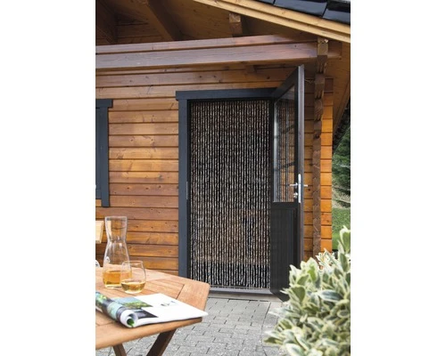 CONACORD Deurgordijn Kralen Delhi Bruin/beige 90x200cm 3 CONACORD Deurgordijn Kralen Delhi Bruin/beige 90x200cm - Afbeelding 3