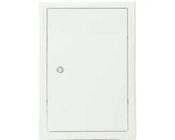 Inspectiedeur Softline Plaatstaal Verzinkt Wit RAL 9016 Met Verzonken 4-kantafsluiting 30 X 40 Cm