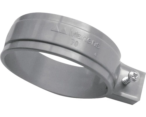 MARTENS Ophangbeugel, Hwa, PVC, Grijs, 110 Mm 1 MARTENS Ophangbeugel, Hwa, PVC, Grijs, 110 Mm