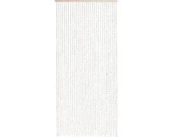 CONACORD Deurgordijn Houten Kralen Dehli Bruin 90x200 Cm