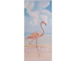 CONACORD Deurgordijn Bamboe Flamingo 90x200 Cm