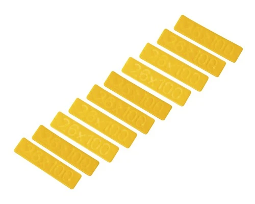 MACLEAN Glasblokjes 100 X 26 X 4 Mm, 10 Stuks 1 MACLEAN Glasblokjes 100 X 26 X 4 Mm, 10 Stuks