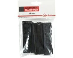 MACLEAN Glaswigblokjes 100 X 26 X 4/8 Mm, 10 Stuks