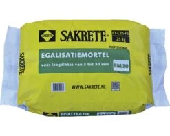 SAKRETE Egalisatiemortel EM30 25 Kg