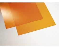 GUTTAGLISS® Acrylglas Acrylcolor Glad Oranje 500 X 500 X 3,0 Mm