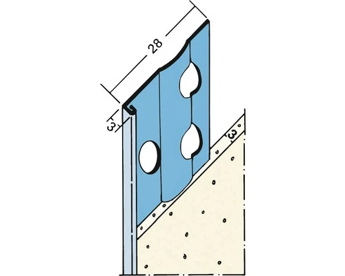 Stucstopprofiel 1236-2600 Mm Verzinkt Voor Pleisterlaag 3 Mm 1 Stucstopprofiel 1236-2600 Mm Verzinkt Voor Pleisterlaag 3 Mm