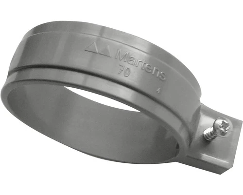 MARTENS Ophangbeugel, PVC, Grijs, 100 Mm 1 MARTENS Ophangbeugel, PVC, Grijs, 100 Mm
